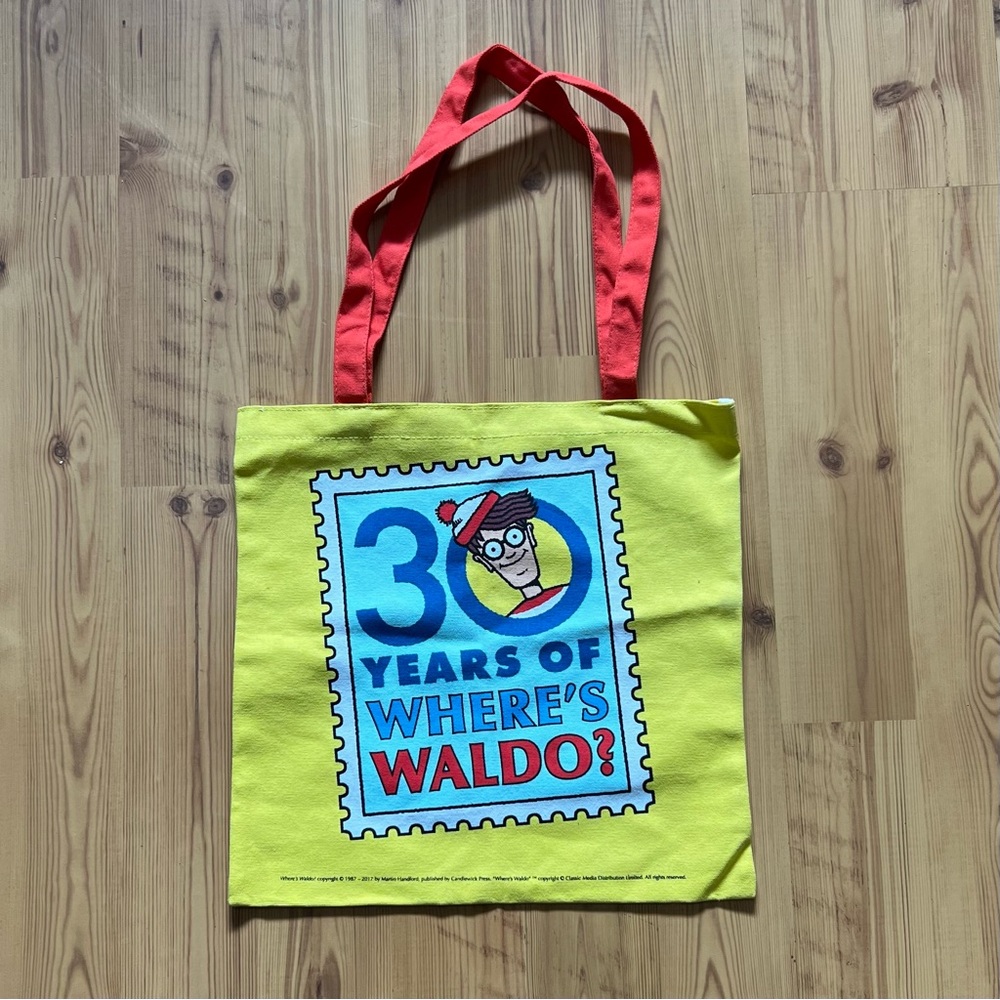 Where’s Waldo cotton tote 30 Years Tote